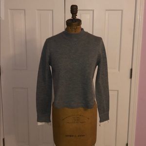 re:named, grey and white pullover sweater